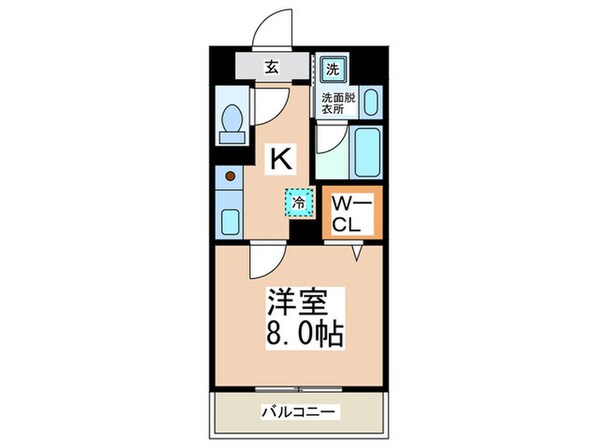 スカイビュ－宝泉の物件間取画像